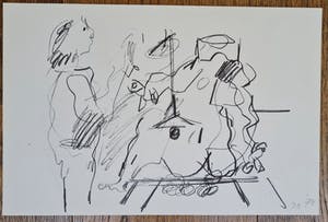 Jan Sierhuis - 12 gemonogrammeerde litho's - 1974 kopen? Bied vanaf 75!