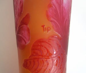 Emile Galle - 'Tip' vaas kopen? Bied vanaf 1!