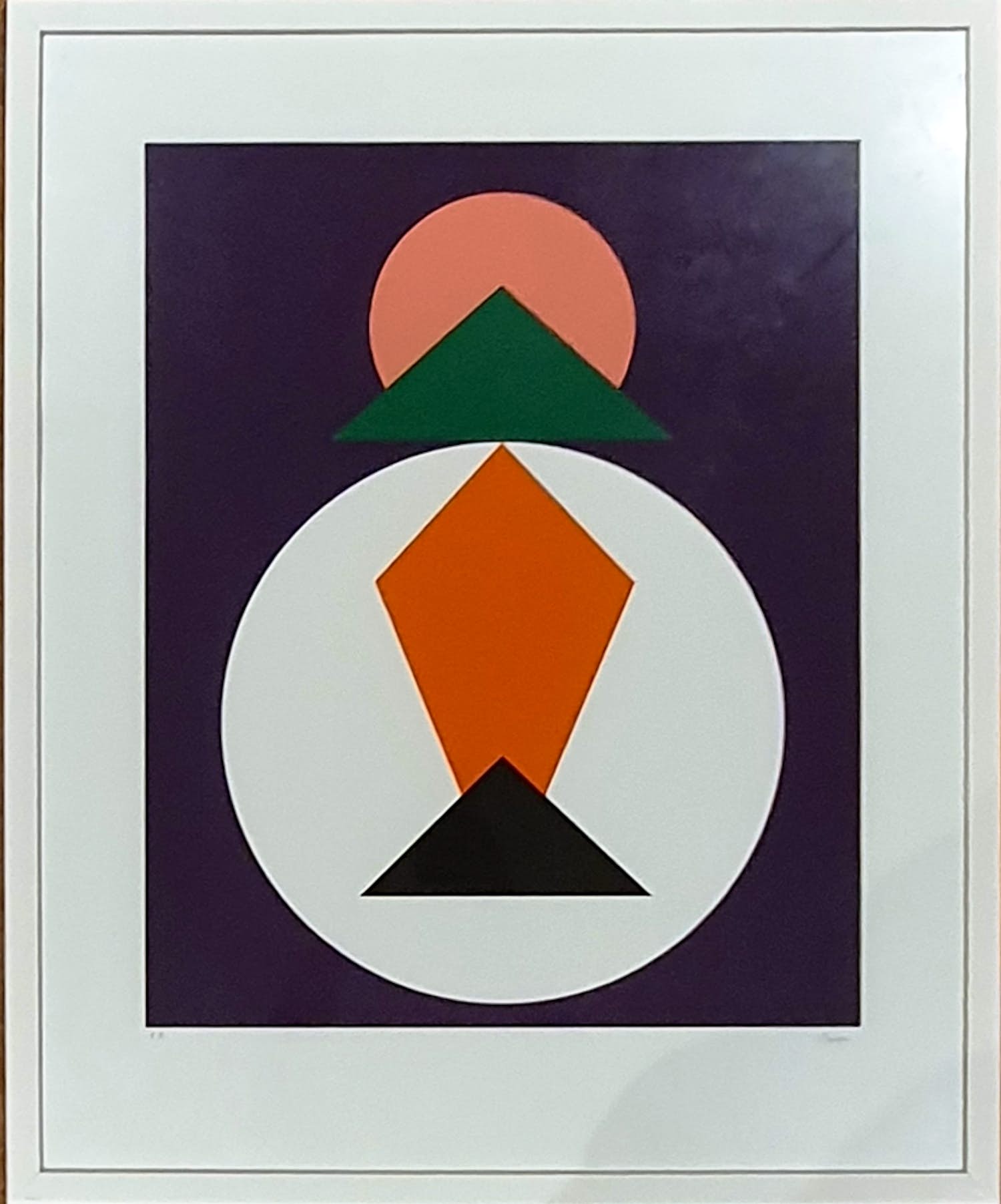 Genevieve Claisse - Abstracte compositie kopen? Bied vanaf 150!