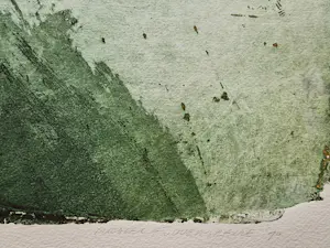 Michel van Overbeeke - Grote in zeer kleine E.A. oplage (5) gemaakte kleuren ets "Ritueel II" kopen? Bied vanaf 72!