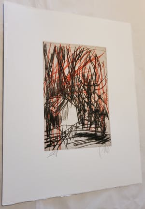 Markus Lüpertz - OHNE TITEL, signiert und e.a. kopen? Bied vanaf 300!