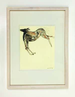 Arno Kramer - uit de serie 100 tekeningen. verkocht voor € 295!