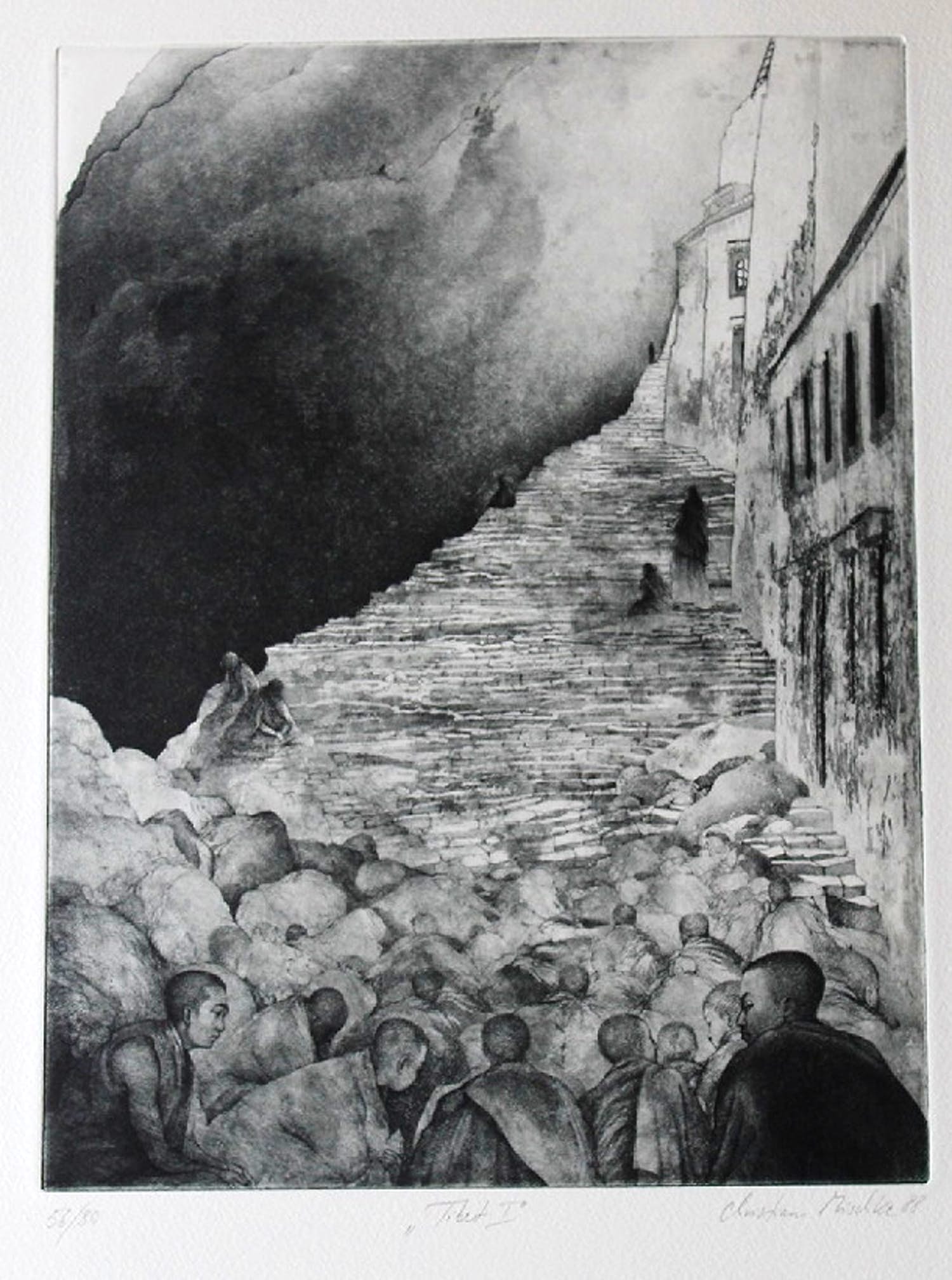 Christian Mischke - Tibet I (r1) verkocht voor € 95!