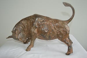 Pierre Chenet - Le Taureau bronze - ZWAAR kopen? Bied vanaf 399!