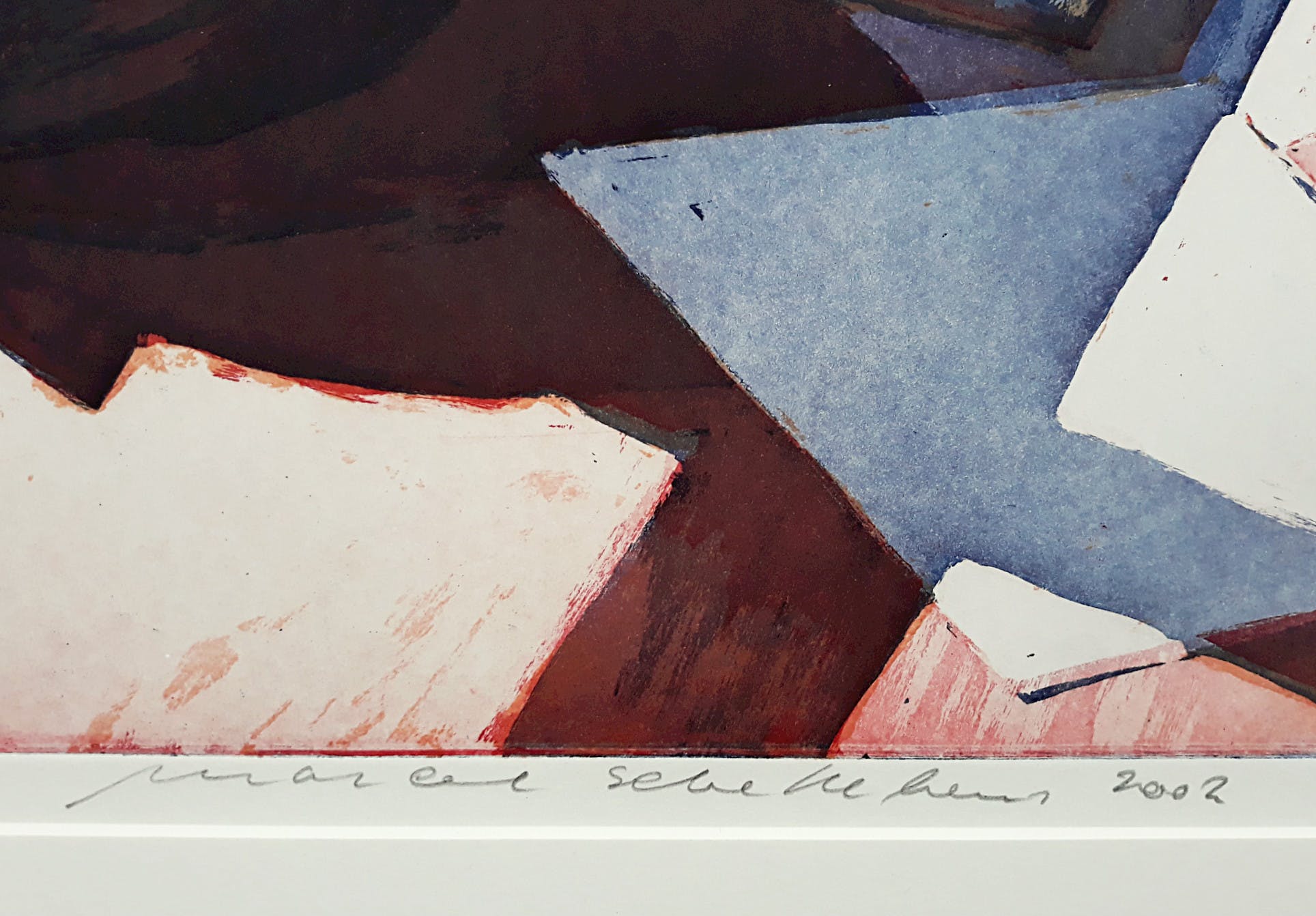 Marcel Schellekens - Zonnepoes, aquatint ets (groot!) kopen? Bied vanaf 200!