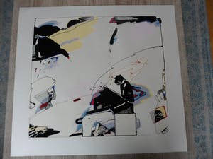 Huibert van Dorp - Zeefdruk, ZT kopen? Bied vanaf 25!