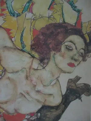 Egon Schiele - grote portfolio met 6 kunstfoto's kopen? Bied vanaf 50!