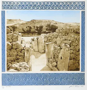 John E. Palmer - Ets, Gantija Megaglitric Temples on the island of Gozo kopen? Bied vanaf 1!