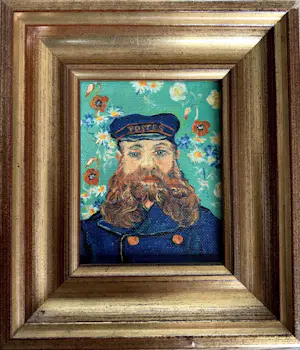 Niet of onleesbaar gesigneerd - 3 Repro Van Gogh portretten kopen? Bied vanaf 10!