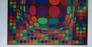 Victor Vasarely - Geometrische compositie kopen? Bied vanaf 375!