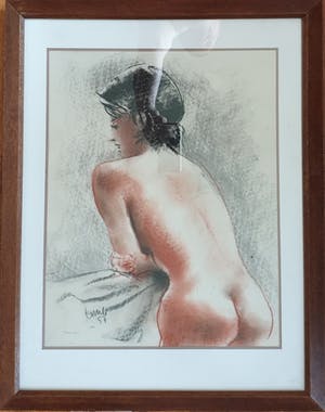 Emile de Vries - Naakt van achteren kopen? Bied vanaf 50!