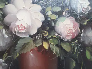 Robert Cox - Lichtroze rozen in vaas kopen? Bied vanaf 25!