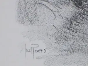 Jos Rovers - Voorovergebogen model - Litho kopen? Bied vanaf 1!