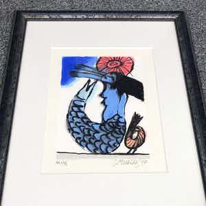 Corneille - Kleurenlitho - "Mémoire de Bali" - XLVI/L - 1993 verkocht voor € 135!
