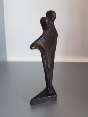Jos Gielen - Bronzen beeld "Samen" kopen? Bied vanaf 35!