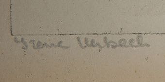 Irene Verbeek - Ets - Gesigneerd l.o. - Fruit Fuinical - Oplage 2/7 - BKR Groningen - 1973 kopen? Bied vanaf 15!