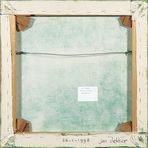Jan Dekkers - Gemengde techniek op doek, Zonder titel kopen? Bied vanaf 1!