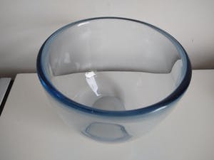 Holmegaard - Glazen kom - hand gesigneerd, 1962 kopen? Bied vanaf 39!