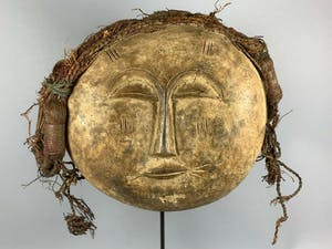 Ibibio - 200622 - Rare African Ibibio mask - Nigeria. kopen? Bied vanaf 45!