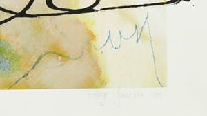 Marja Jansen - Pigmentdruk (handbewerkt), Abstracte compositie kopen? Bied vanaf 1!