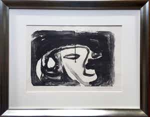 Bram van Velde - fraaie litho - 1962 - oplage 60 - MP18. verkocht voor € 295!