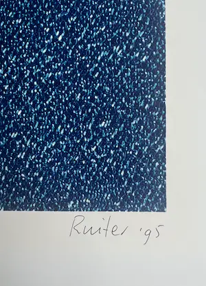Jean Ruiter - handgesigneerde foto | 'Corpus Lurex' | 1995 kopen? Bied vanaf 1!