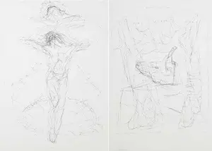 Marc Mulders - Twee originele pentekeningen uit het portfolio 'A travel to rome part I' kopen? Bied vanaf 350!