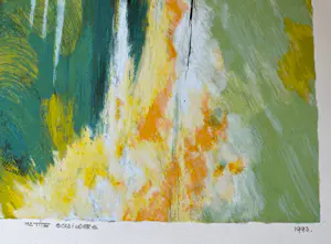 Mattie Schilders - handgesigneerde zeefdruk | 'Three, out of a perfect pair' | 1993 kopen? Bied vanaf 1!