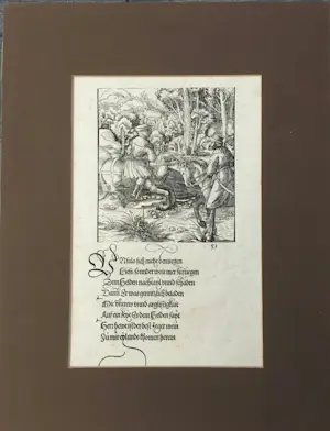 Hans Leonhard Schäufelein - “Theuerdank” set van 6 houtsneden uit 1519. kopen? Bied vanaf 600!