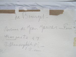 Wim Motz - Aquarel Le Bourget kopen? Bied vanaf 70!