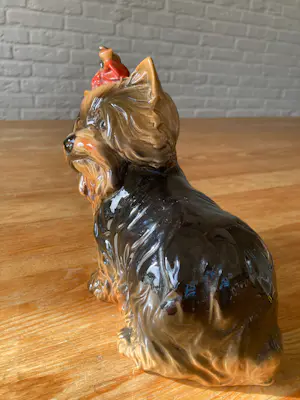 Porzellanfabrik W. Goebel - Porseleinen beeldje van een Yorkshire Terriër van het Duitse Goebel, 1970 kopen? Bied vanaf 65!