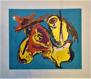 Jan te Wierik - Zeefdruk, kleine oplage, schitterend ingelijst kopen? Bied vanaf 225!