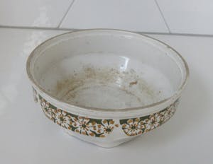 Niet of onleesbaar gesigneerd - Jugendstil zeshoekige Faience aardewerken jardiniere kopen? Bied vanaf 10!