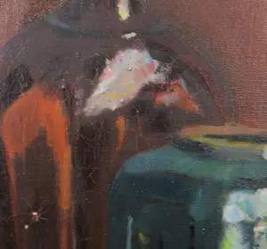 Hubert van Hille - Olieverf op doek, Stilleven - Ingelijst kopen? Bied vanaf 1!