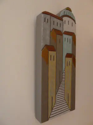 Niet of onleesbaar gesigneerd - Kunstzinnig uniek wandobject kopen? Bied vanaf 1!