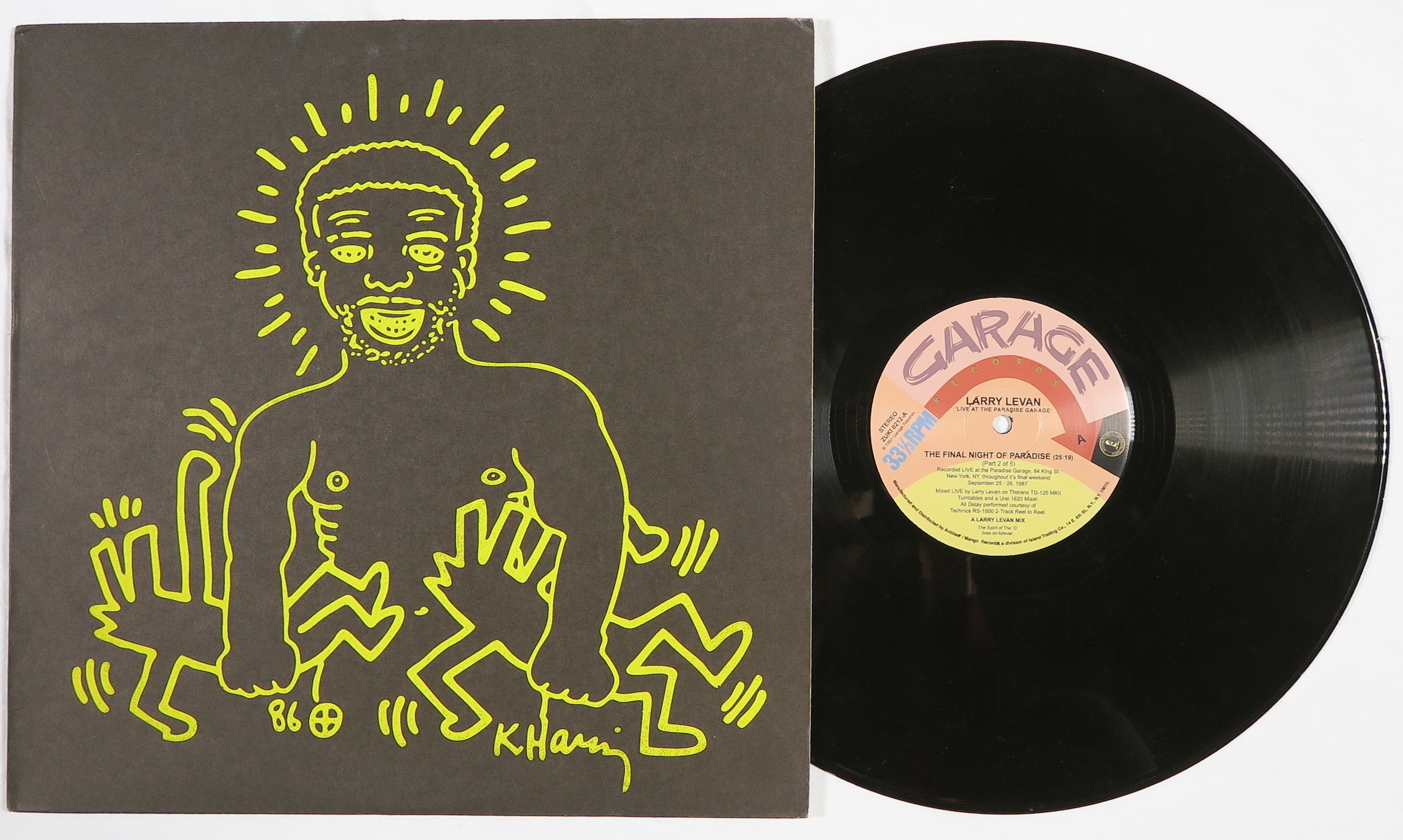 Keith Haring - LP-hoes, Larry Levan: The Final Nights of Paradise Pt. 2/5 kopen? Bied vanaf 1!