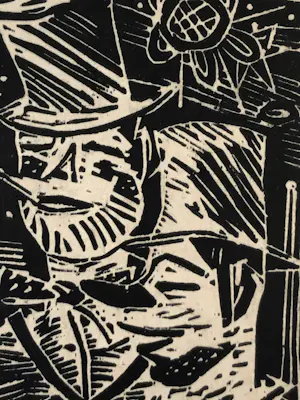 Herman Bieling - Twee kleine houtsneden kopen? Bied vanaf 30!