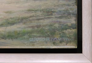 Gerard Huysman - Olieverf op paneel, Landhuis - Ingelijst kopen? Bied vanaf 1000!