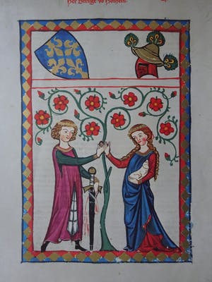 Niet of onleesbaar gesigneerd - Miniaturen Heidelberg in facsimile kopen? Bied vanaf 1!