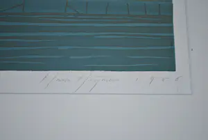 Hans Heijman - Verwording II [Bommelerwaard] - kleurenets, oplage 60 - ingelijst kopen? Bied vanaf 65!