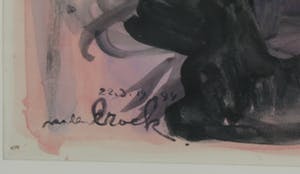 Rene van den Broek - Aquarel, Een kind als keizer - Ingelijst kopen? Bied vanaf 20!