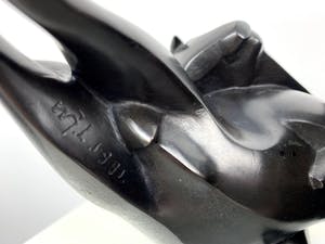 Willem Lenssinck - bronzen beeld op granieten sokkel - 'Tournedos' - 1991 (Uniek exemplaar) kopen? Bied vanaf 1950!