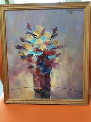 Leo Jordaens - Vaas bloemen kopen? Bied vanaf 80!