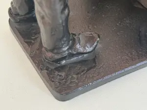 Piet Brouwer - metalen sculptuur | 'n Gaanzendriewer' | 1997 kopen? Bied vanaf 450!