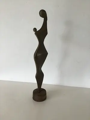 Brons (Onbekend) - Zonder titel - moeder en kind kopen? Bied vanaf 80!