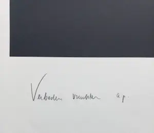 Rob Scholte - Verboden vruchten, zeefdruk (groot!) kopen? Bied vanaf 100!