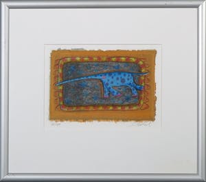 Sabine Tuchel - Zeefdruk, Zonder titel - Ingelijst kopen? Bied vanaf 10!