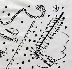 Yayoi Kusama - zwart/wit motief kopen? Bied vanaf 50!