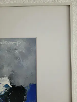 Nico Molenkamp - Masker in blauw kopen? Bied vanaf 1250!