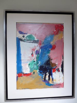 Gerriet Postma - Fraai abstract werk kopen? Bied vanaf 495!